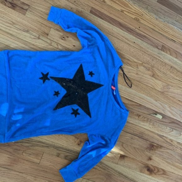 H&M Tops Hm Divided Sequined Top Size 2 Poshmark